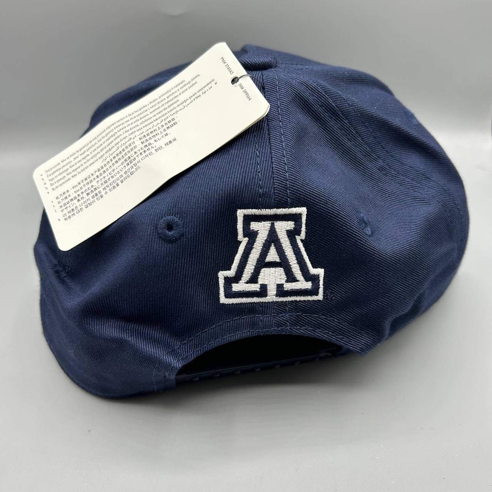 Nike Rise Arizona Wildcats Dri-Fit Hat Men M-L Blue Stretch Fitted Cap New - Picture 7 of 8